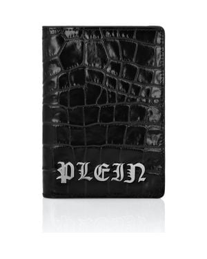 Philipp Plein Document Holder Gothic Plein - Black