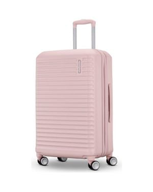 American Tourister Stratum 3.0 Hardside Expandable 24 Medium Checked Luggage - Pink