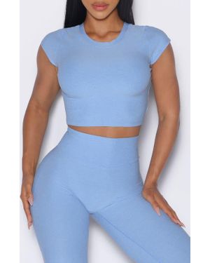 Bombshell Sportswear Fit Fam Active Tee - Blue