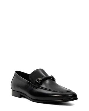 Dune Scilly Snaffle Trimmed Loafers - Black