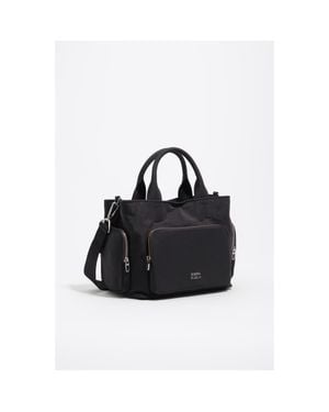 Bimba Y Lola Nylon Pocket Bag - Black
