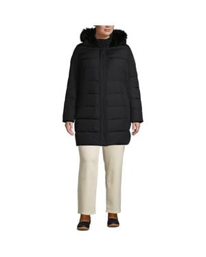 Lands' End Down Winter Coat - Black