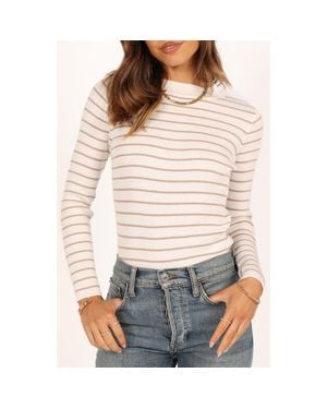 Petal & Pup Stacie Rib Top - White