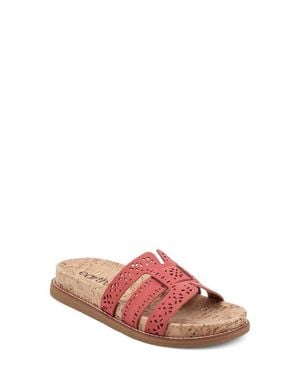 Earth Fairren Slide Sandal - Pink
