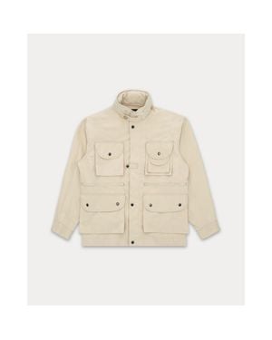 Fortela Tpage Nylon And Cotton Jacket - Natural