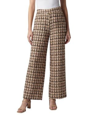 Jessica London Stretch Knit Wide Leg Pant - White