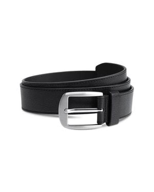 Allen Edmonds Jackson Leather Belt - Black