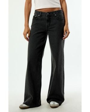 PacSun Nykaela Low Rise Baggy Jeans - Black