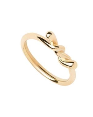 Pdpaola Twist Ring - Metallic