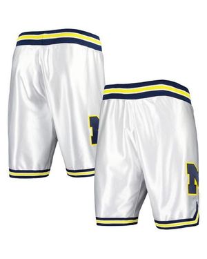 Mitchell & Ness Michigan Wolverines 1991 Shorts - White