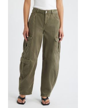 Mango Dilly Cargo Jeans - Green