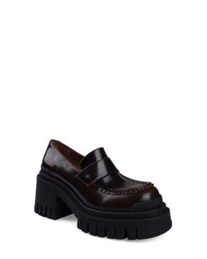 Zigi Orlana Platform Loafer - Black