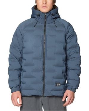 Mountain Hardwear Stretchdown 700 Fill Power Down Parka - Blue