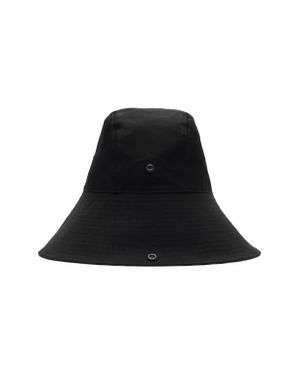 Burberry All Weather Gabardine Bucket Hat - Black