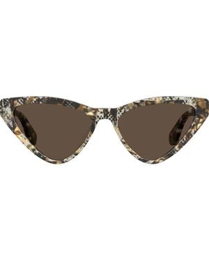 Stuart Weitzman 55Mm Cat Eye Sunglasses - Brown
