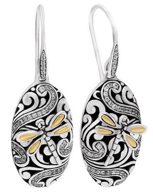 DEVATA Dragonfly Earrings - Black