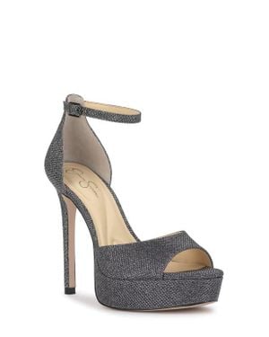 Jessica Simpson Sohilea Ankle Strap Platform Sandal - Blue