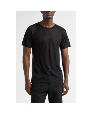 Frenckenberger Raglan Sleeve T-Shirt - Black