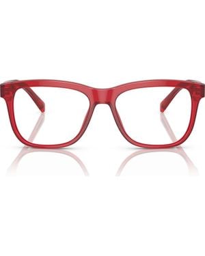 Dolce & Gabbana 49Mm Rectangular Glasses - Red