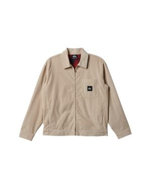 Quiksilver Surf Harrington Corduroy Work Jacket - Natural