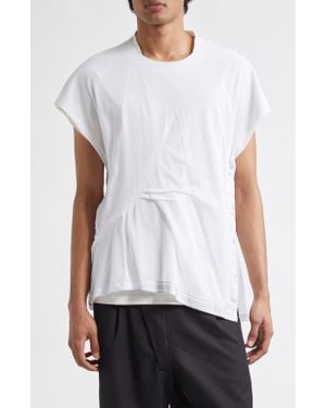 Kiko Kostadinov Inex Sleeveless Mesh Top - White