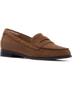 Frankie Franklin Penny Loafer - Brown