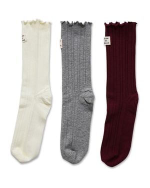 Belle & Bloom Beloved 3 Pack Socks - Multicolor
