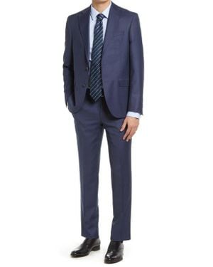 Ted Baker Italian Wool Extra-Slim Suit - Blue