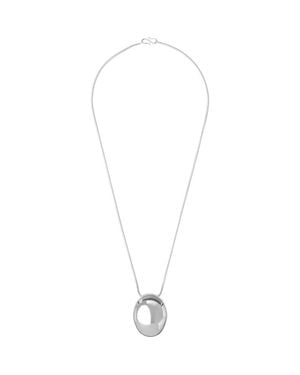 LIE STUDIO The Julia Pendant Necklace - Metallic