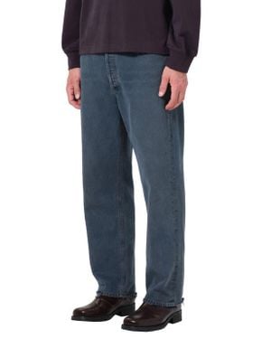 Agolde '90S Mid Rise Relaxed Straight Leg Jeans - Blue
