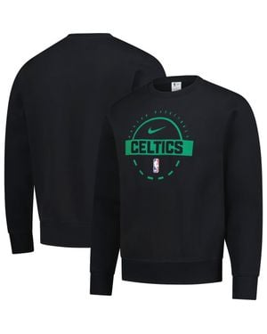 Nike Boston Celtics 2025/26 Authentic Practice Club Sweatshirt - Blue