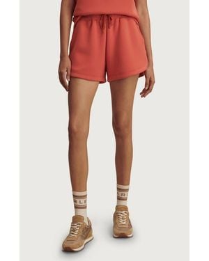 Varley Coulter High Waist Shorts - Red
