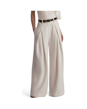 FAVORITE DAUGHTER Pleated Wide Leg Pants - Gray