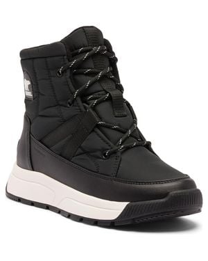 Sorel Whitney Iii Waterproof Mid Boot - Black