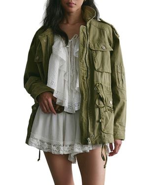 Free People Marlo Surplus Jacket - Green