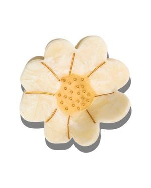 Solar Eclipse Vintage Daisy Claw Hair Clip - Natural