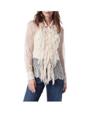 DO by Dee Ocleppo Erynn Lace Button-Up Shirt - Multicolor