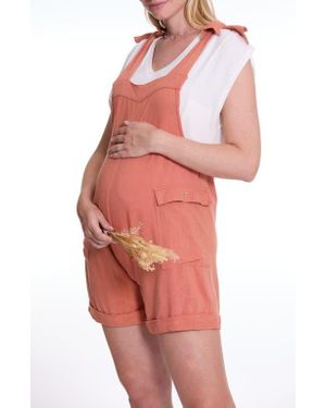 Cache Coeur Maternity Shorts Overall Eloise - Red