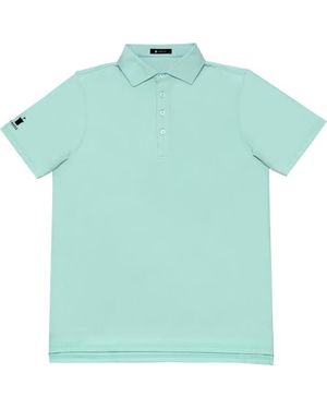 Castle Golf Performance Brushed Polo Shirt - Green