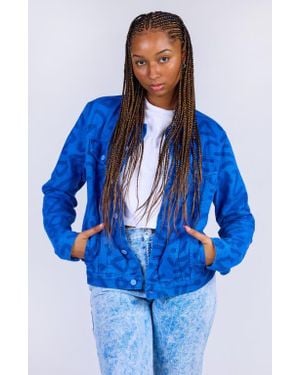 Mokuyobi Zap Denim Jacket - Blue