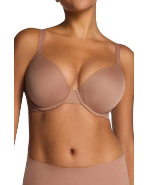 Spanx Underwire Push-Up Spacer Bra - Brown