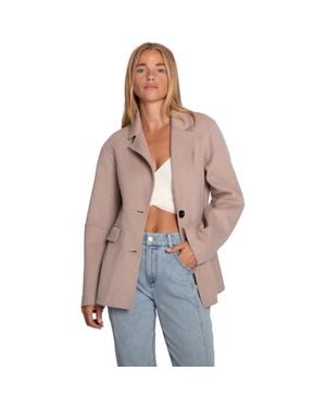 Belle & Bloom Stuck On You Oversize Cinch Waistcoat - Multicolor