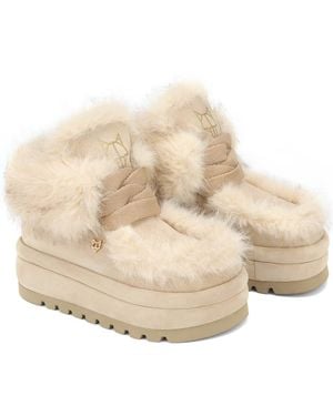 Naked Wolfe Bambi Suede/Shearling - Natural