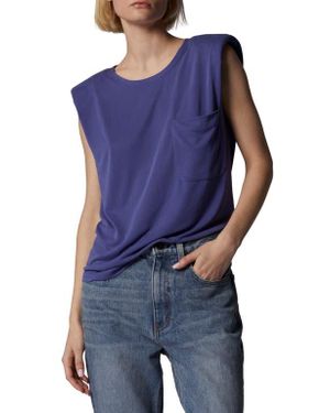 Equipment Estelle Muscle T-Shirt - Blue