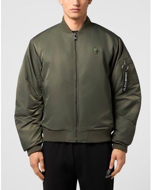 Philipp Plein Bomber Icon Training - Green