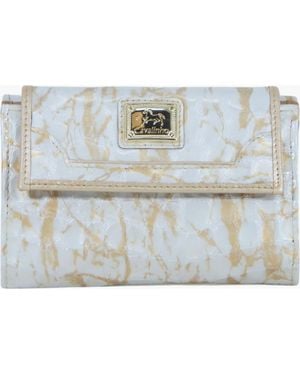 Cavalinho Gallop 202 Patent Leather Wallet - Blue