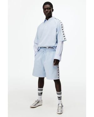 H&M Regular Fit Sweatshorts - Blue