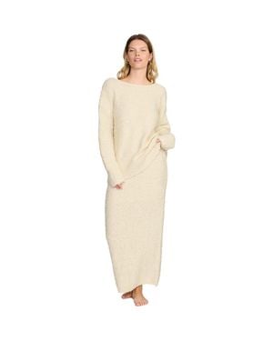 CUUP The Open-Back Sweater- Boucle - Natural