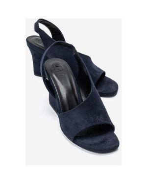 Prologue Shoes Zyra Wedge Sandal - Blue