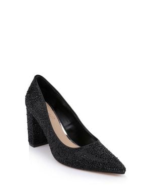 Badgley Mischka Banee Ii Crystal Pointed Toe Pump - Black